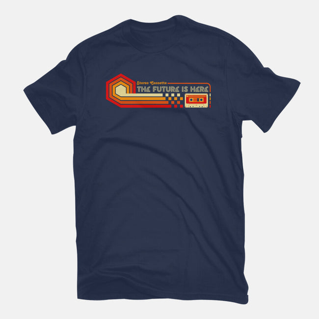 Future Is Here-Womens-Fitted-Tee-rocketman_art