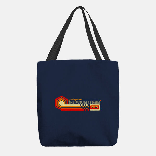 Future Is Here-None-Basic Tote-Bag-rocketman_art