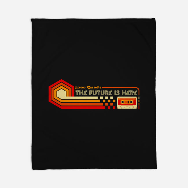 Future Is Here-None-Fleece-Blanket-rocketman_art