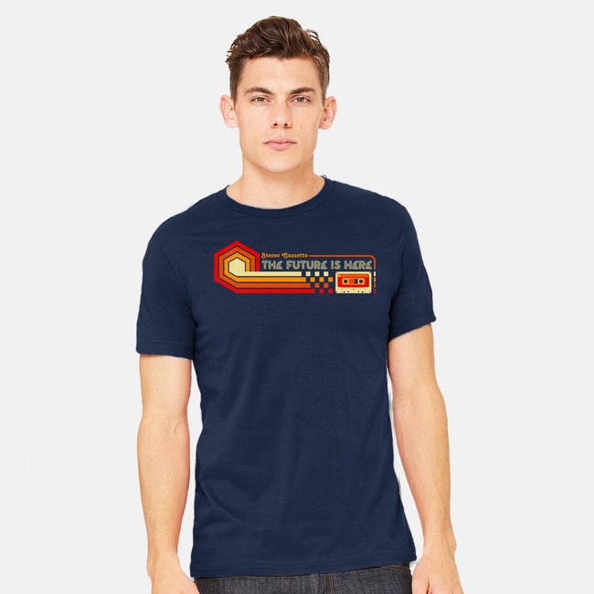 Future Is Here-Mens-Heavyweight-Tee-rocketman_art