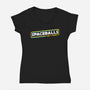 Spaceballs The T-Shirt-Womens-V-Neck-Tee-rocketman_art