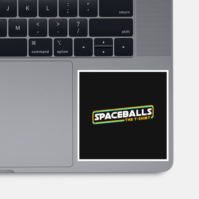 Spaceballs The T-Shirt-None-Glossy-Sticker-rocketman_art