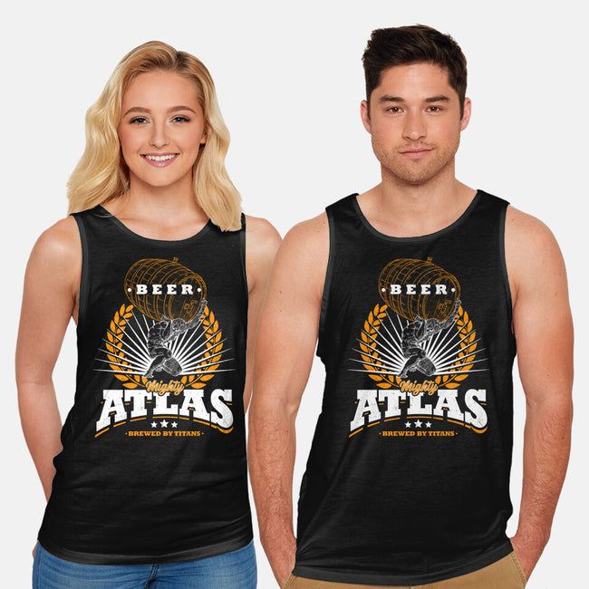 Mighty Atlas Beer-Unisex-Basic-Tank-Getsousa!