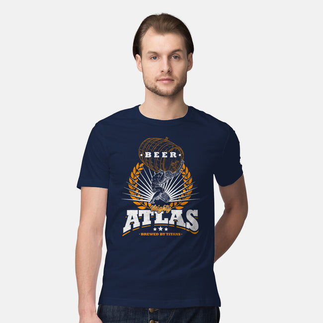 Mighty Atlas Beer-Mens-Premium-Tee-Getsousa!