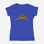 Crime Lord Studios-Womens-V-Neck-Tee-Getsousa!