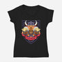 Capybeer-Womens-V-Neck-Tee-spoilerinc