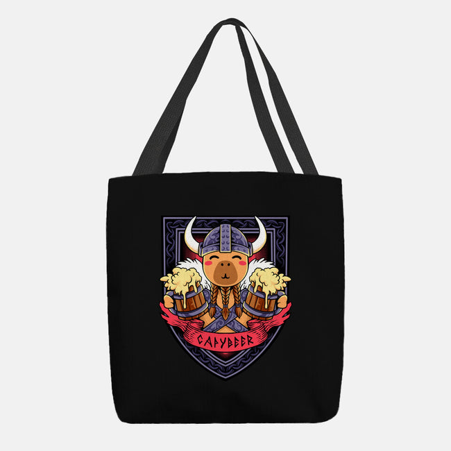 Capybeer-None-Basic Tote-Bag-spoilerinc