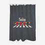 The Squid-None-Polyester-Shower Curtain-2DFeer