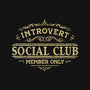 Introvert Social Club-Unisex-Crew Neck-Sweatshirt-kg07