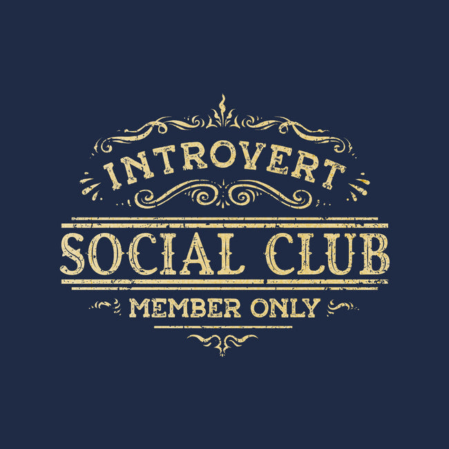 Introvert Social Club-Unisex-Crew Neck-Sweatshirt-kg07
