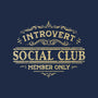 Introvert Social Club-None-Basic Tote-Bag-kg07