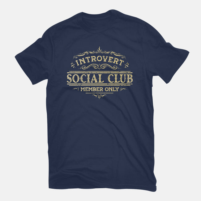 Introvert Social Club-Mens-Basic-Tee-kg07