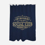 Introvert Social Club-None-Polyester-Shower Curtain-kg07