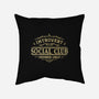 Introvert Social Club-None-Removable Cover w Insert-Throw Pillow-kg07