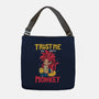 I'm Not A Monkey-None-Adjustable Tote-Bag-Vallina84