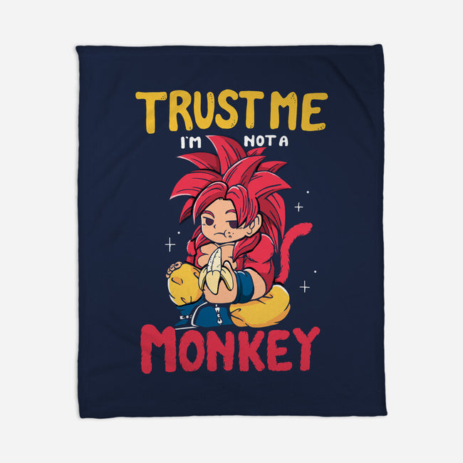 I'm Not A Monkey-None-Fleece-Blanket-Vallina84