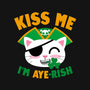 Kiss Me I'm Aye-rish-Womens-Off Shoulder-Sweatshirt-Boggs Nicolas