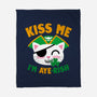 Kiss Me I'm Aye-rish-None-Fleece-Blanket-Boggs Nicolas