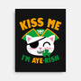 Kiss Me I'm Aye-rish-None-Stretched-Canvas-Boggs Nicolas