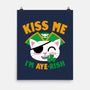 Kiss Me I'm Aye-rish-None-Matte-Poster-Boggs Nicolas