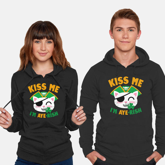 Kiss Me I'm Aye-rish-Unisex-Pullover-Sweatshirt-Boggs Nicolas