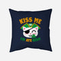 Kiss Me I'm Aye-rish-None-Removable Cover w Insert-Throw Pillow-Boggs Nicolas