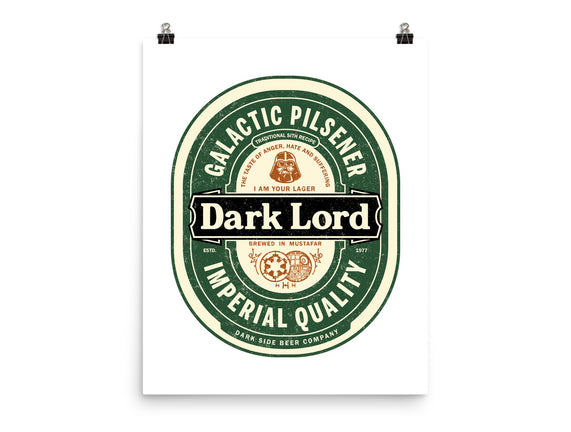 Dark Lord Pilsener