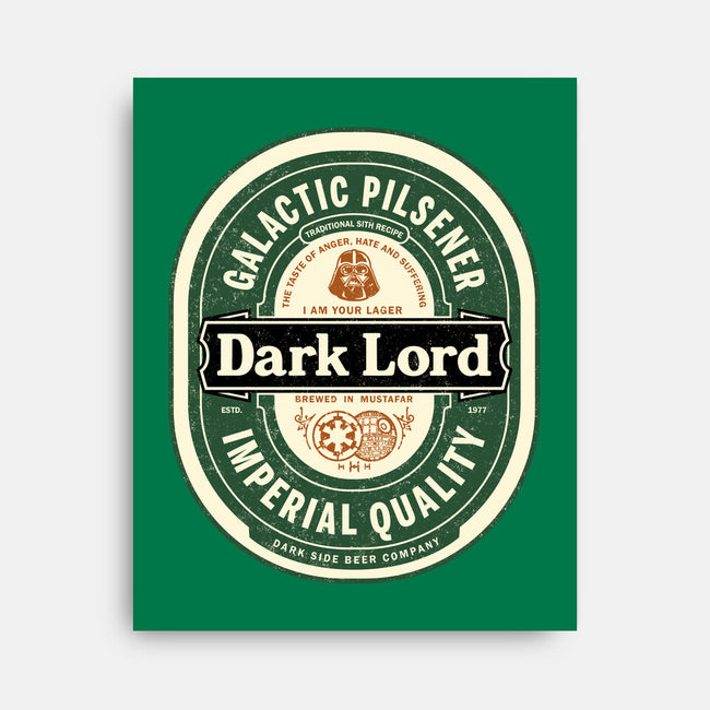 Dark Lord Pilsener-None-Stretched-Canvas-retrodivision