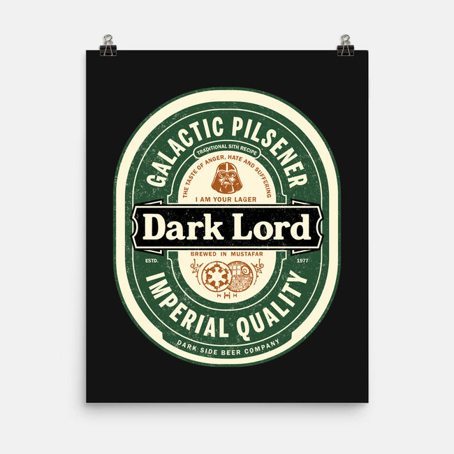 Dark Lord Pilsener-None-Matte-Poster-retrodivision