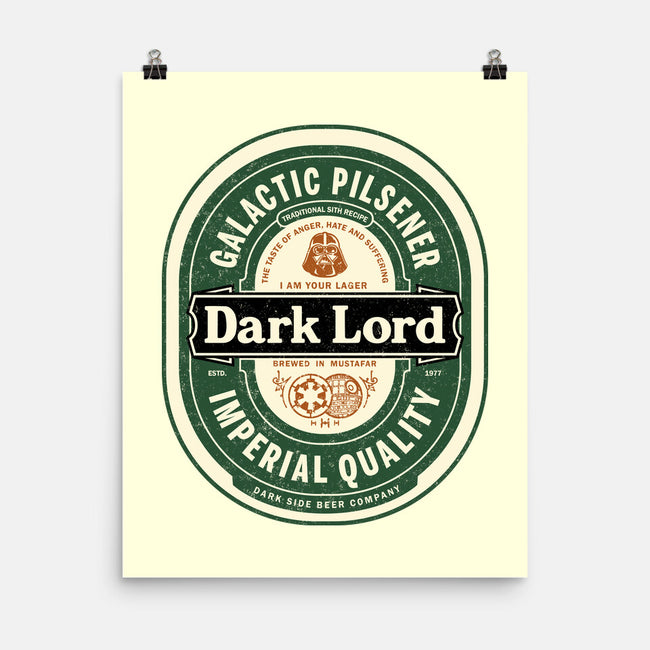 Dark Lord Pilsener-None-Matte-Poster-retrodivision