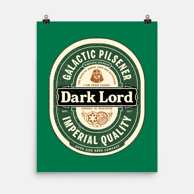 Dark Lord Pilsener-None-Matte-Poster-retrodivision