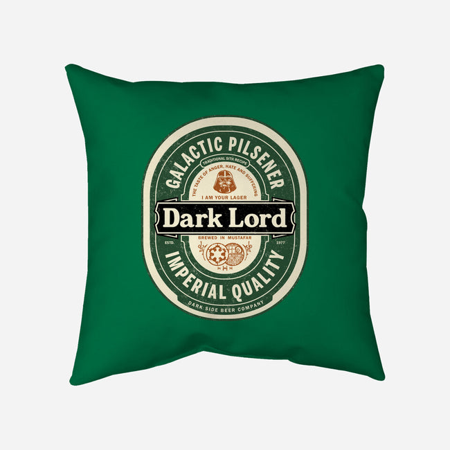 Dark Lord Pilsener-None-Removable Cover w Insert-Throw Pillow-retrodivision