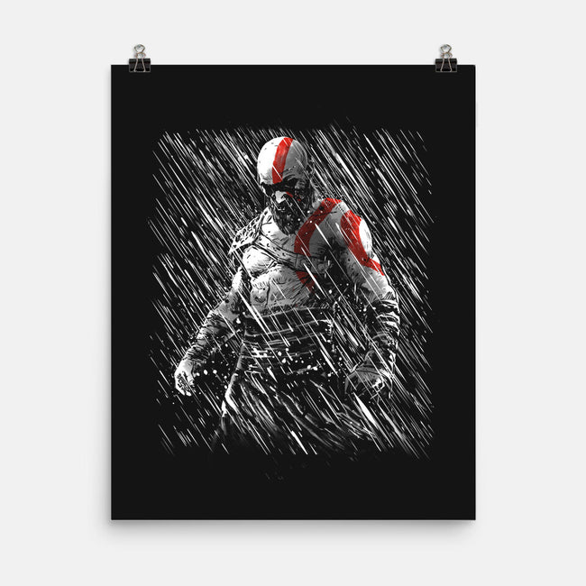 The God Under The Rain-None-Matte-Poster-kharmazero