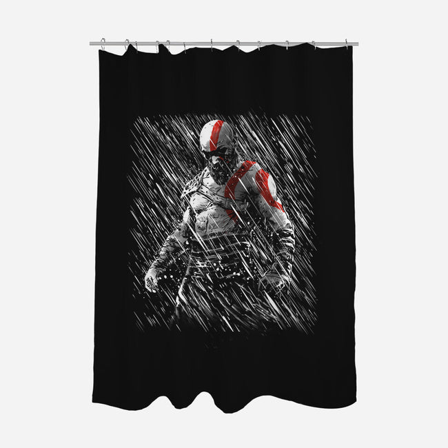 The God Under The Rain-None-Polyester-Shower Curtain-kharmazero