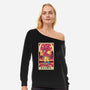 Daima Tarot-Womens-Off Shoulder-Sweatshirt-naomori