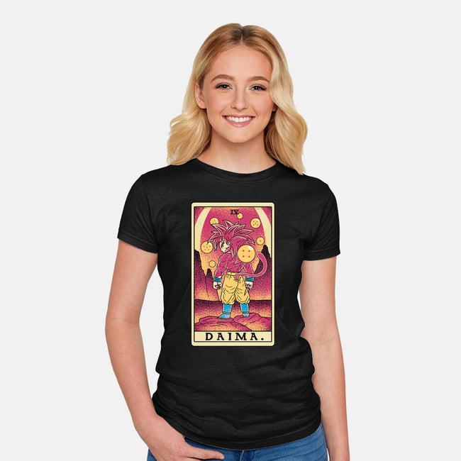 Daima Tarot-Womens-Fitted-Tee-naomori