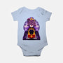 Dark Queen Flower Face-Baby-Basic-Onesie-rmatix