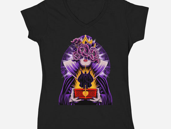 Dark Queen Flower Face