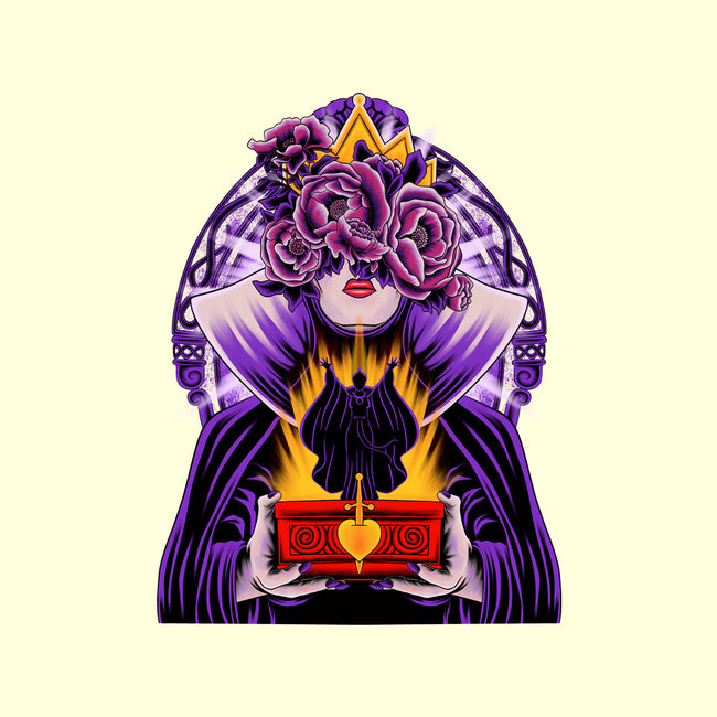 Dark Queen Flower Face-None-Adjustable Tote-Bag-rmatix