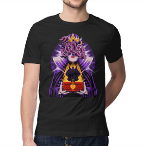 Dark Queen Flower Face