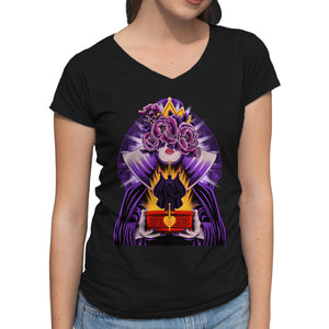 Dark Queen Flower Face