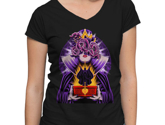Dark Queen Flower Face
