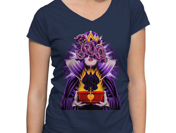 Dark Queen Flower Face