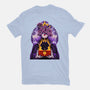 Dark Queen Flower Face-Mens-Heavyweight-Tee-rmatix