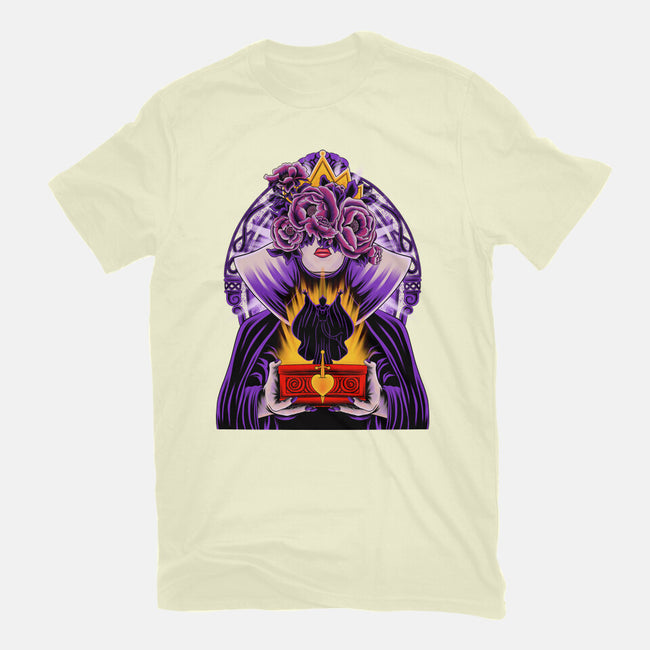 Dark Queen Flower Face-Mens-Premium-Tee-rmatix