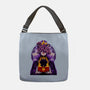 Dark Queen Flower Face-None-Adjustable Tote-Bag-rmatix
