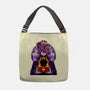 Dark Queen Flower Face-None-Adjustable Tote-Bag-rmatix
