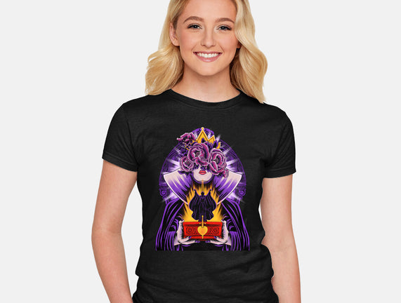 Dark Queen Flower Face