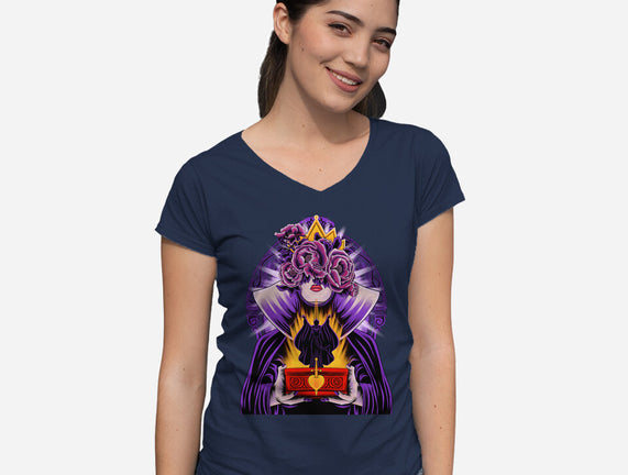 Dark Queen Flower Face