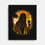 Chewie Night-None-Stretched-Canvas-dandingeroz